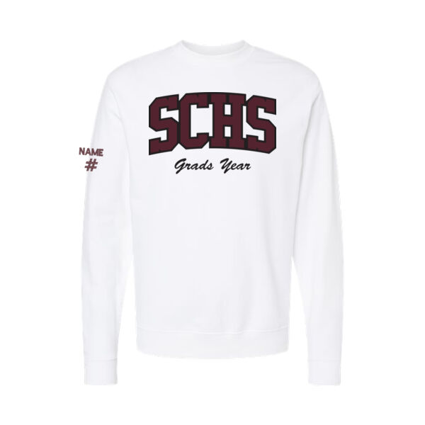 Independent Unisex Grads Twill Crewneck Thumbnail