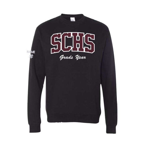 Independent Unisex Grads Twill Crewneck Thumbnail