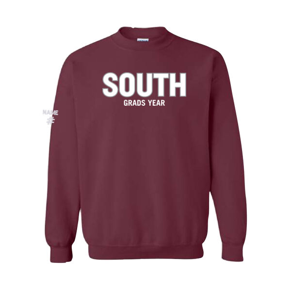 Gildan Unisex Grads Twill Crewneck Thumbnail