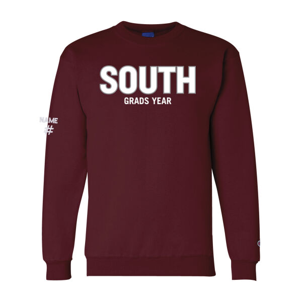 Champion Unisex Grads Twill Crewneck Thumbnail